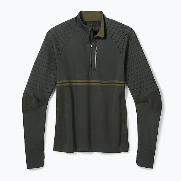 Мъжки термален суитшърт Smartwool Intraknit Merino Tech 1/4 Zip сив 16670