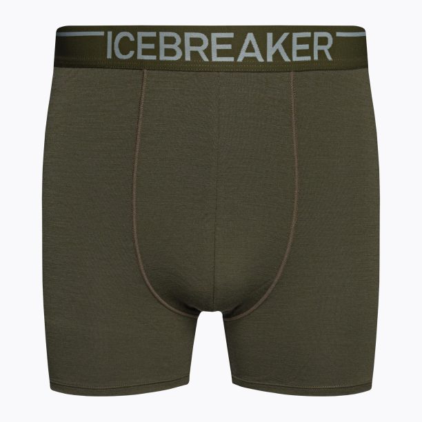 Мъжки термални боксерки Icebreaker Anatomica Loden 103029