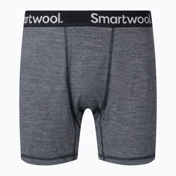 Мъжки термални боксерки Smartwool Merino Sport 150 Boxer Brief Boxed grey 17342-084-S