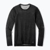 Мъжки термални тениски Smartwool Intraknit Merino 200 Crew black 19286