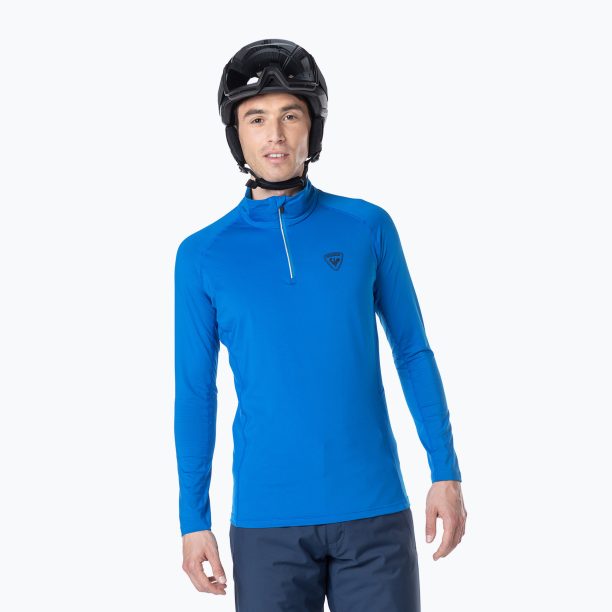 Мъжки термо потник Rossignol Classique 1/2 Zip lazuli blue