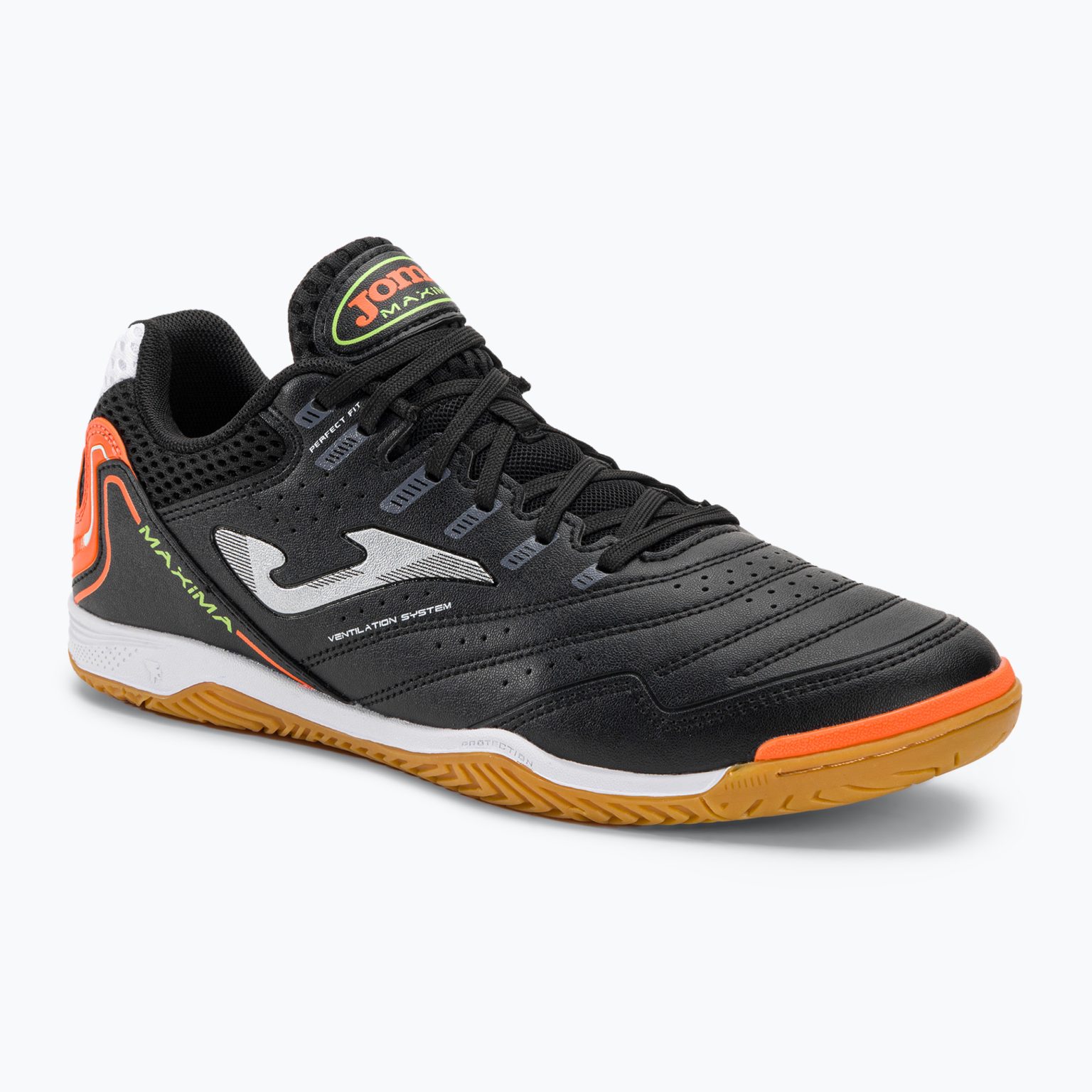 Мъжки футболни обувки Joma Maxima IN black/orange