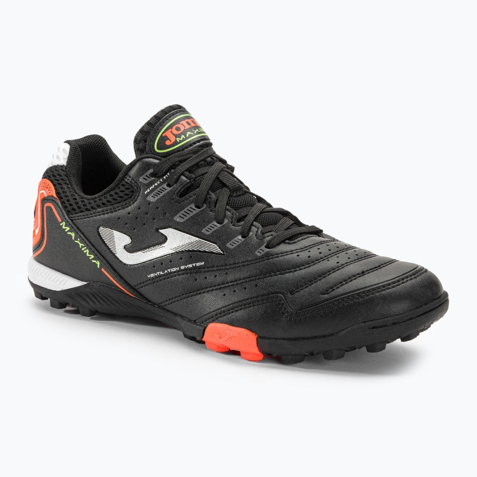 Мъжки футболни обувки Joma Maxima TF black/orange