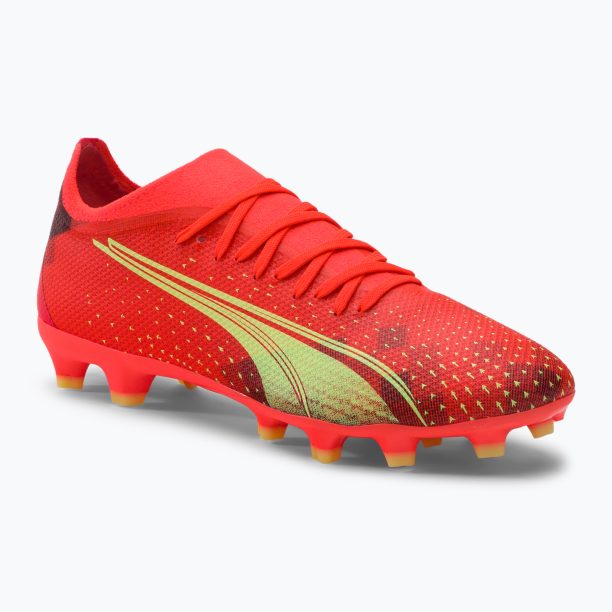 Мъжки футболни обувки PUMA Ultra Match FG/AG orange 106900 03