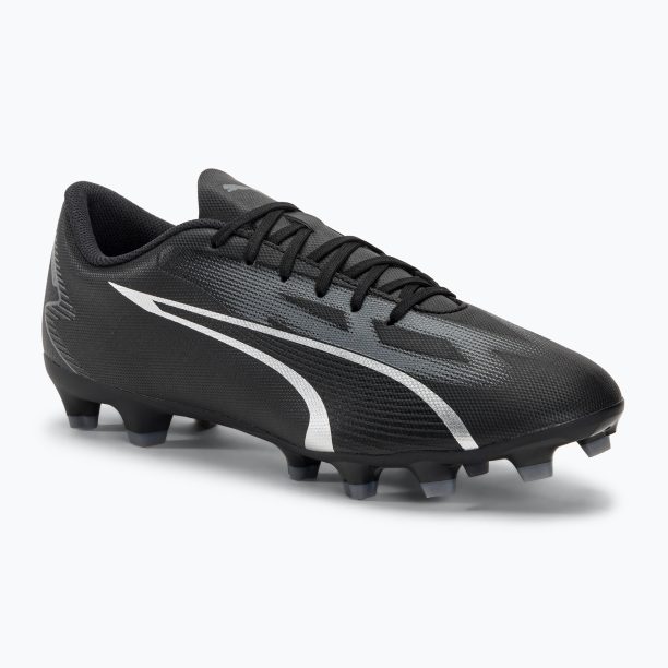 Мъжки футболни обувки PUMA Ultra Play FG/AG puma black/asphalt