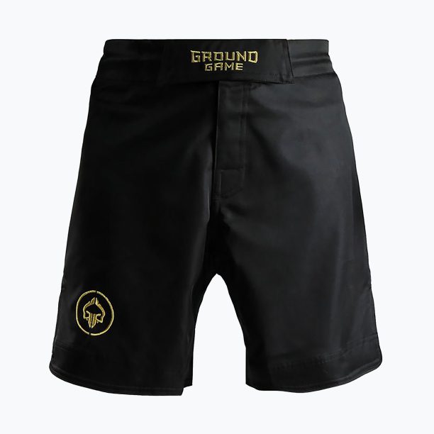 Мъжки шорти Ground Game MMA Athletic Gold black MMASHOATHGOLD