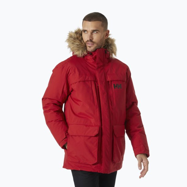 Мъжко дъждобранно яке Helly Hansen Nordsjo червено 53488