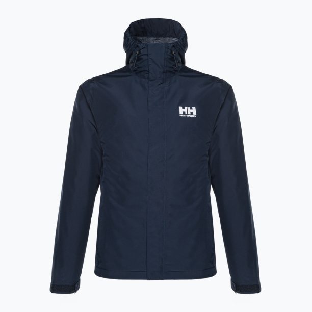 Мъжко дъждобранно яке Helly Hansen Seven J тъмно синьо 62047_596