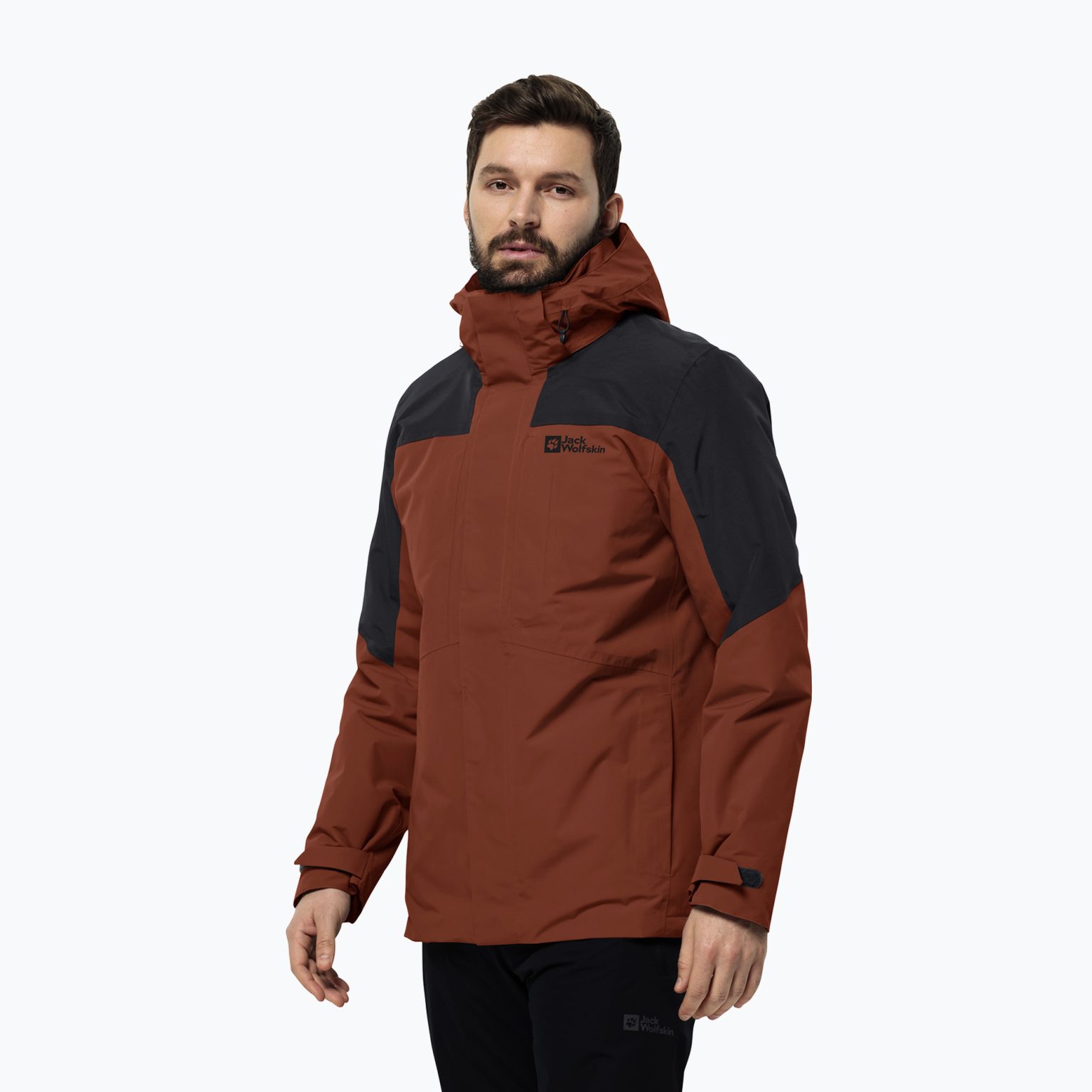 Мъжко дъждобранно яке Romberg 3in1 carmine на Jack Wolfskin