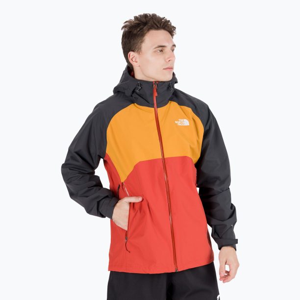 Мъжко дъждобранно яке The North Face Stratos orange-red NF00CMH95F31