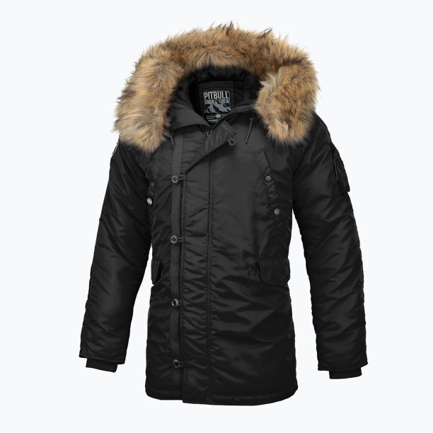 Мъжко зимно яке Pitbull West Coast Alder Fur Parka black