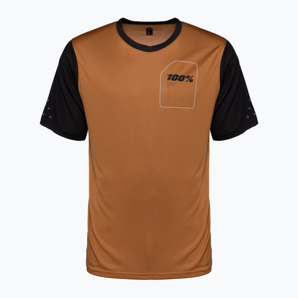 Мъжко колоездачно трико 100% Ridecamp Jersey SS orange STO-41401-323-10