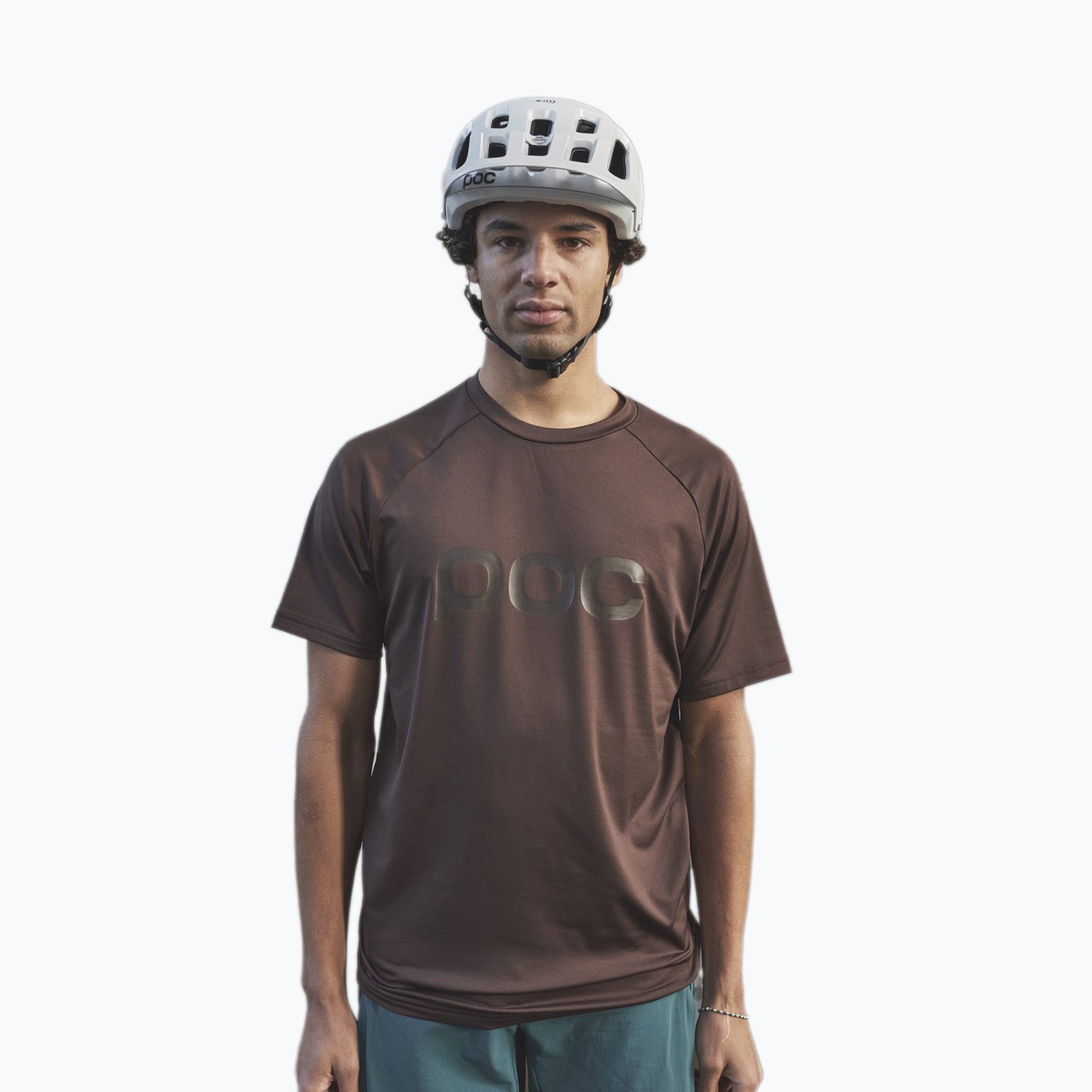 Мъжко колоездачно трико POC Reform Enduro Tee axinite brown