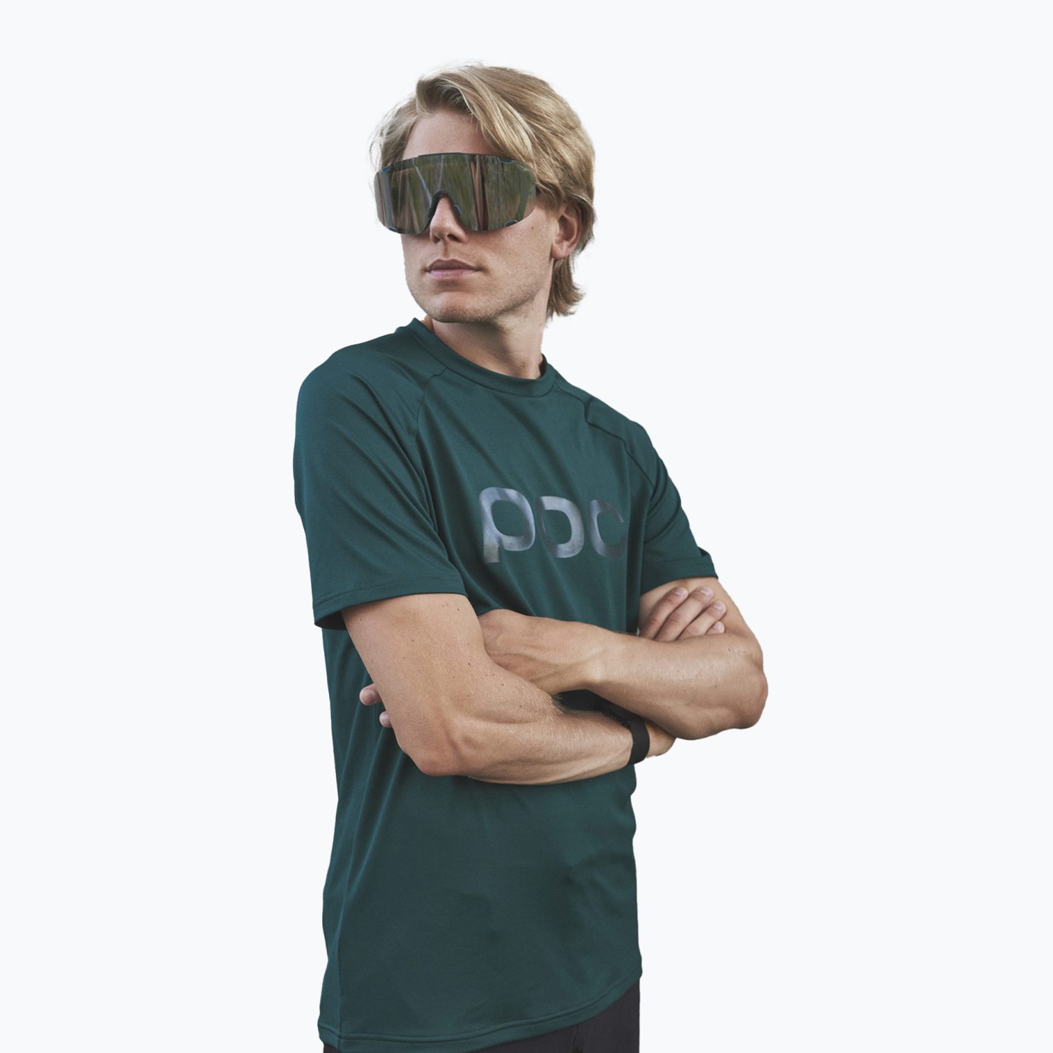 Мъжко колоездачно трико POC Reform Enduro Tee dioptase blue