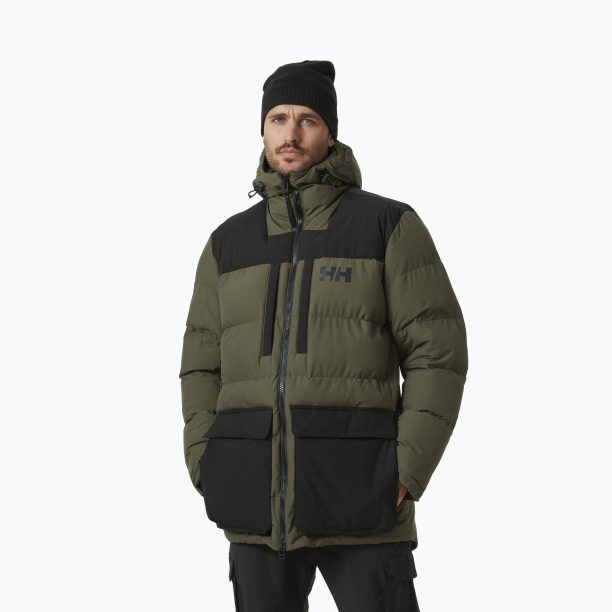 Мъжко пухено яке Helly Hansen Patrol 431 зелено 53873