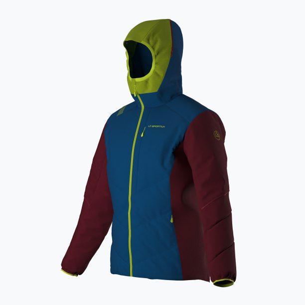 Мъжко пухено яке La Sportiva Mythic Primaloft electric blue/sangria