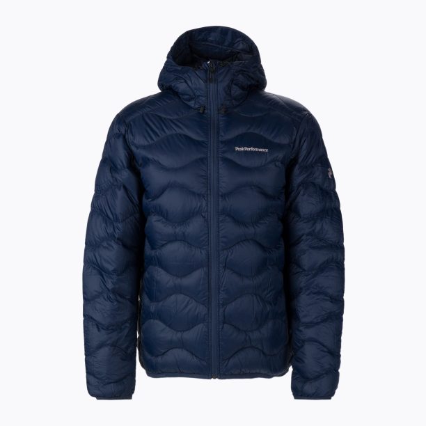 Мъжко пухено яке Peak Performance Helium Down Hood navy blue G77849020