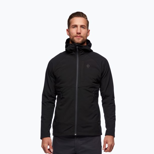 Мъжко софтшел яке Black Diamond Element Hoody black AP7440240002LRG1