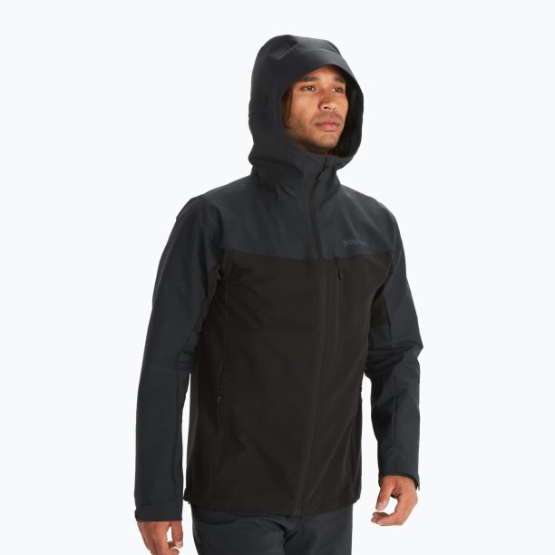 Мъжко софтшел яке Marmot ROM GORE-TEX Infinium Hoody black M12360001