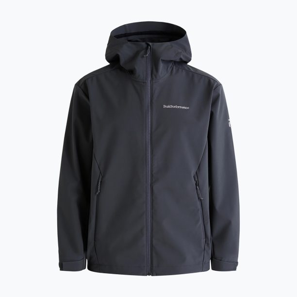 Мъжко софтшел яке Peak Performance Explore Hood Grey G77112050