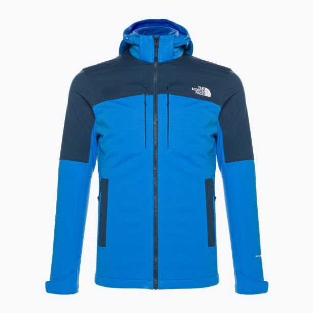 Мъжко софтшел яке The North Face Diablo Softshell с подвижна качулка optic blue/shady blue