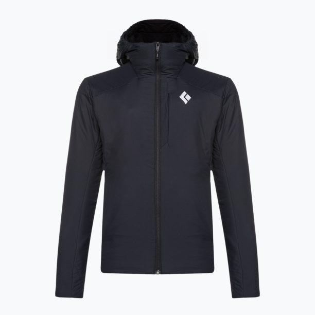 Мъжко хибридно яке Black Diamond First Light Stretch Hoody black