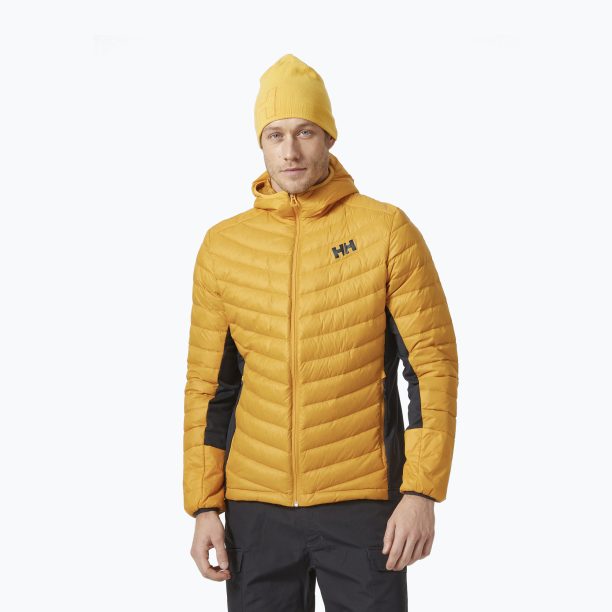 Мъжко хибридно яке Helly Hansen Verglas с качулка и пух Ins 328 63007