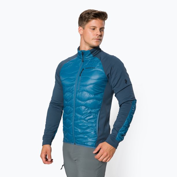 Мъжко яке Peak Performance Helium Down Hybrid Jacket blue G77228050