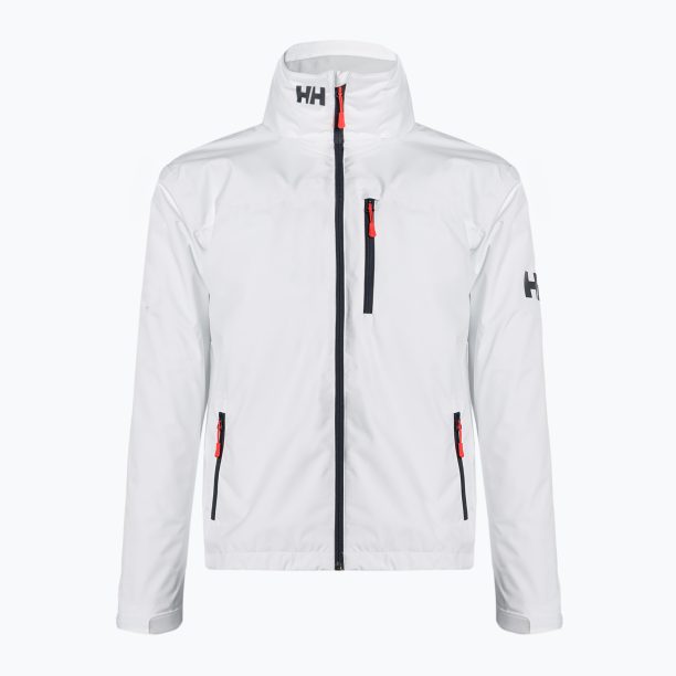 Мъжко яке за ветроходство Helly Hansen Crew с качулка White 33875_001