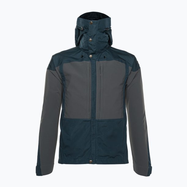 Мъжко яке за вятър Fjällräven Keb navy blue-grey F87211