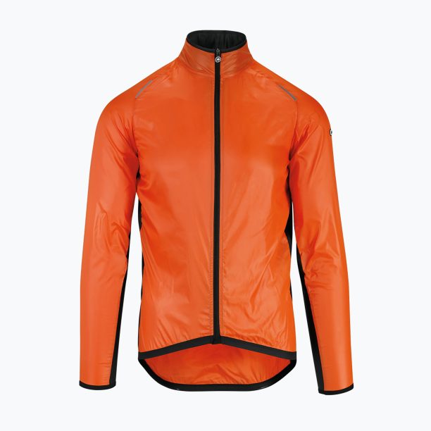 Мъжко яке за колоездене ASSOS Mille GT Wind orange 13.32.339.49