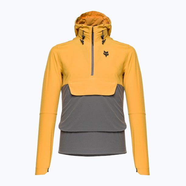 Мъжко яке за колоездене Fox Racing Ranger Wind Pullover yellow-grey 31038_496