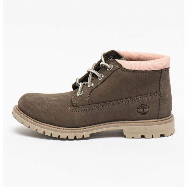 Непромокаеми боти Nellie от набук Timberland