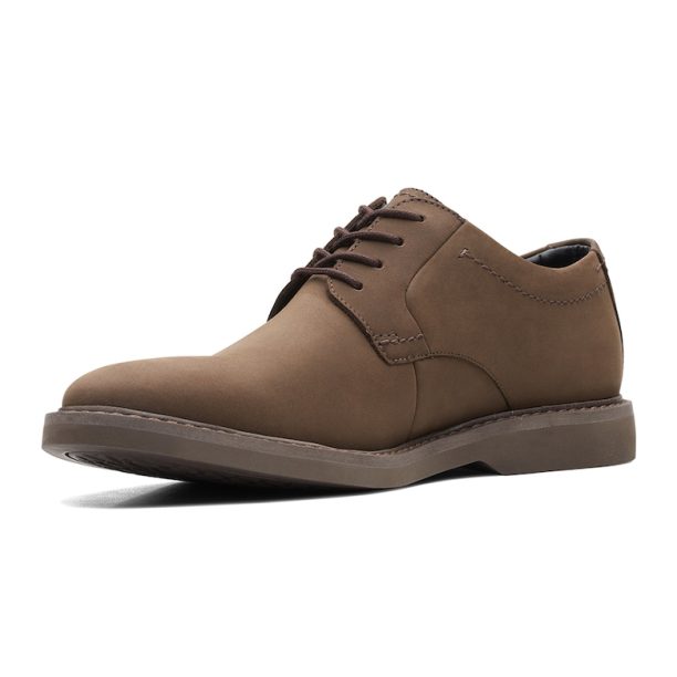 Обувки Atticus от набук Clarks