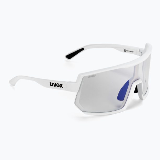 Очила за колоездене UVEX Sportstyle 235 V white mat/litemirror blue 53/3/031/8803