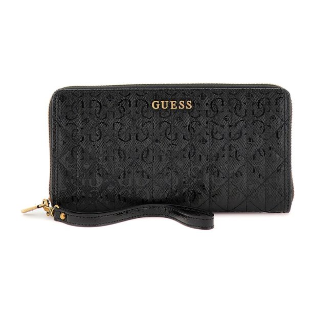 Портмоне Aveta с цип и монограм Guess