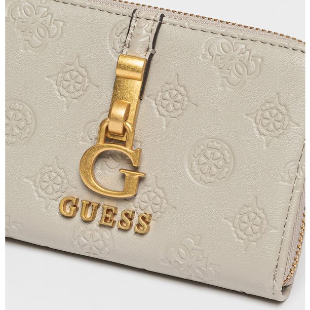 Портмоне James от еко кожа с монограм Guess