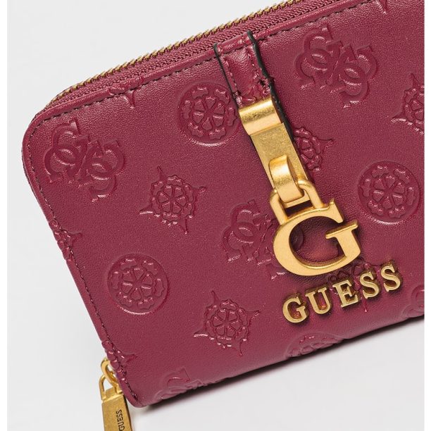 Портмоне James от еко кожа с монограм Guess