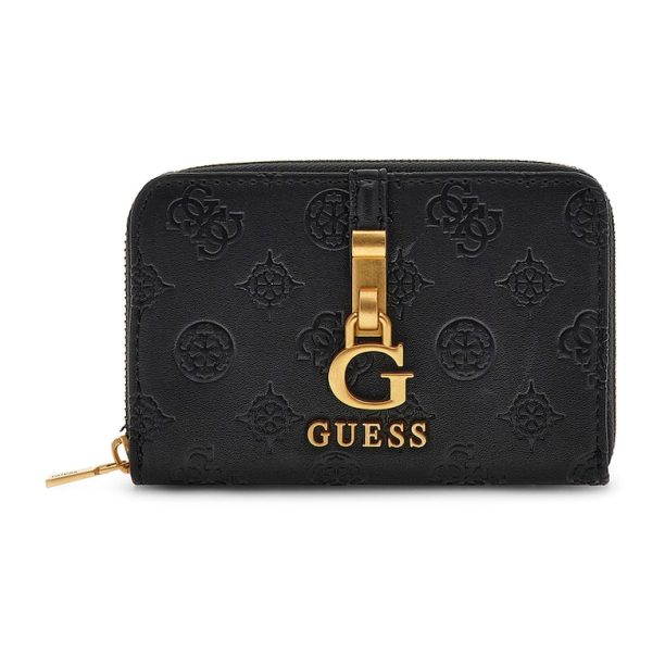 Портмоне James от еко кожа с монограм Guess