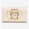 Портмоне от еко кожа с метално лого Love Moschino