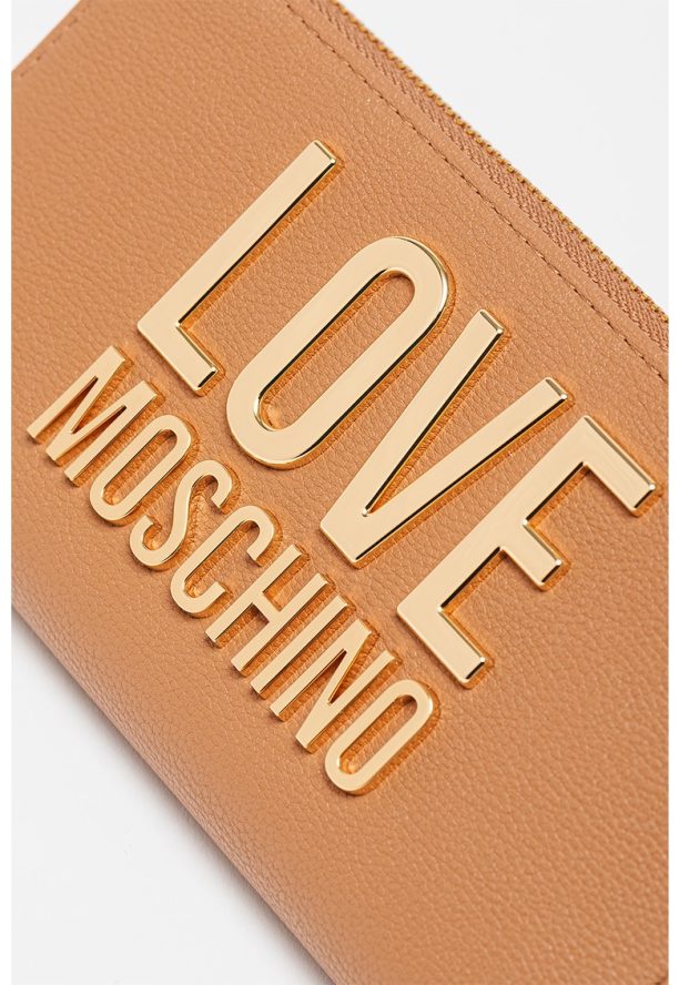 Портмоне от еко кожа с метално лого Love Moschino