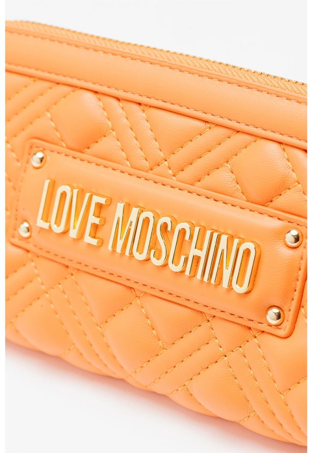 Портмоне от еко кожа с цип Love Moschino