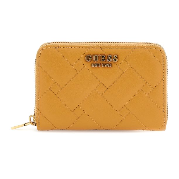 Портфейл Gracelynn от еко кожа с шевове Guess