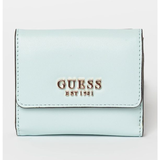 Портфейл от еко кожа Laurel с лого Guess