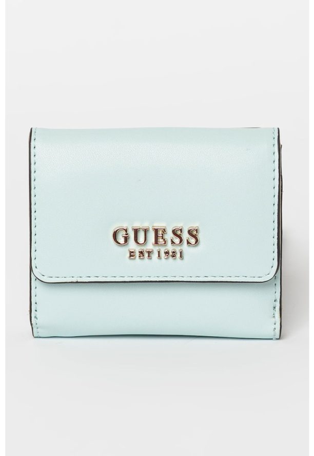 Портфейл от еко кожа Laurel с лого Guess