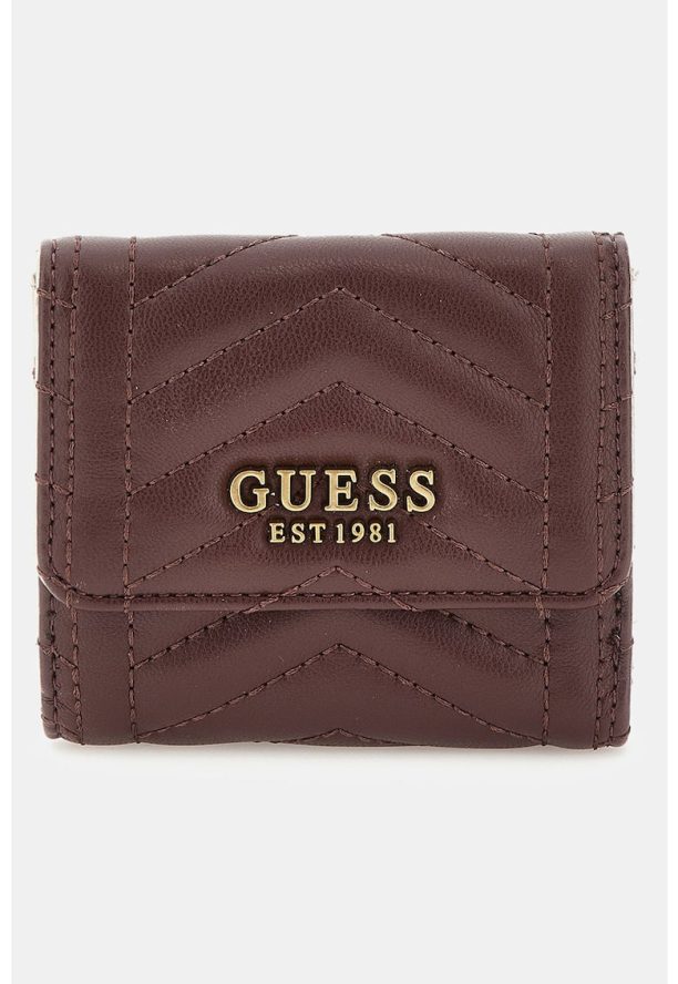 Портфейл от еко кожа Lovide с капитониран дизайн Guess