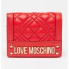 Портфейл от еко кожа с метално лого Love Moschino