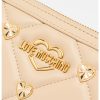 Портфейл от капитонирана еко кожа Love Moschino