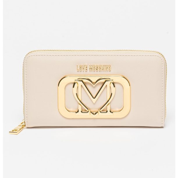 Портфейл с метално лого Love Moschino