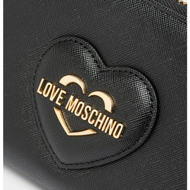 Порфейл от еко кожа с цип Love Moschino